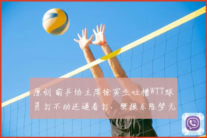 原创 前乒协主席徐寅生吐槽WTT球员打不动还逼着打,樊振东陈梦无奈退出