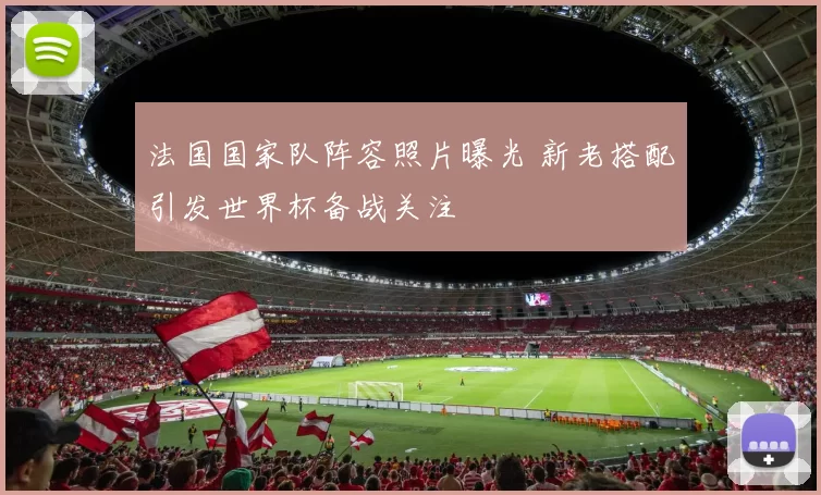 法国国家队阵容照片曝光 新老搭配引发世界杯备战关注